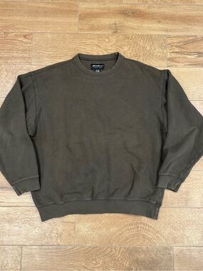 Eddie Bauer Brown Crewneck Sweatshirt